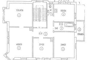 Hochwertige 4-Zimmer Altbauwohnung, 105 qm, unvermietet, kein Makler – Die vollständige Adresse der Immobilie erhältst du vom Anbieter., 70327 Untertürkheim (Ortsteil), Stuttgart – Vorschaubild 4