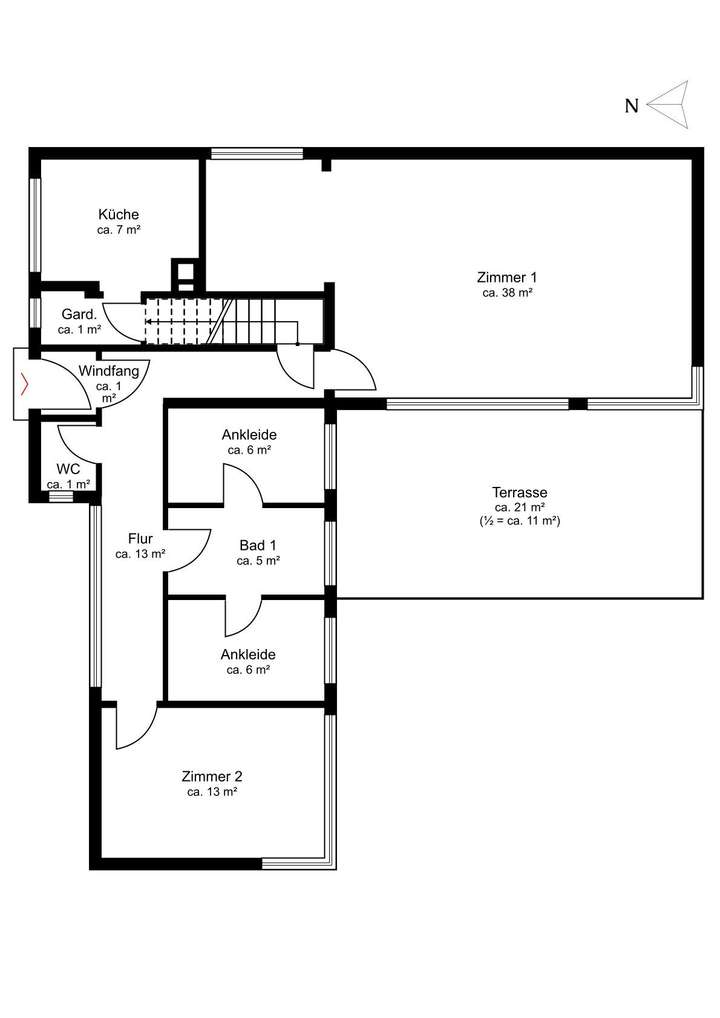 Grundriss Erdgeschoss