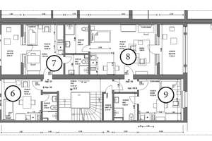 Stilvolle, gepflegte 1-Zimmer-Wohnung, möbliert, am Post Tower – Heinrich-Brüning-Str. 18, 53113 Gronau, Bonn – Vorschaubild 9