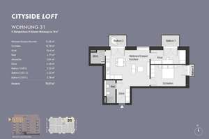 CitySide Loft - Ihr Rückzugsort, einzigartig und modern – Die vollständige Adresse der Immobilie erhältst du vom Anbieter., 68159 Innenstadt/Jungbusch, Mannheim – Vorschaubild 14