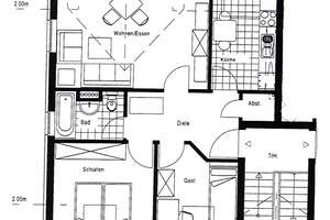 1 Monat kaltmietfrei - Halberstadt 3-Zimmer-Wohnung im Grünen, geeignet für Homeoffice – Am Landgraben 12, 38820 Halberstadt – Vorschaubild 11