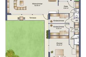 Winkelbungalow mit Gartenidylle  in begehrter Wohnlage von Hummelsbüttel – Die vollständige Adresse der Immobilie erhältst du vom Anbieter., 22339 Hummelsbüttel, Hamburg – Vorschaubild 14