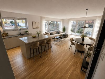 Erstbezug: Moderne und stilvolle 3-Zimmer-OG-Wohnung mit Balkon in Pforzheim-Rod