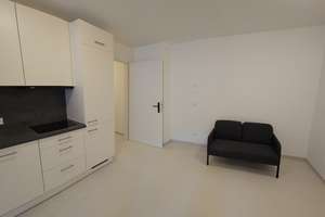 Erstbezug, 1,5-Zimmer Wohnung mit Terrasse, Neubau, Einbauküche, möbliert – Riemer Straße 349, 81825 Trudering-Riem (Ortsteil), München – Vorschaubild 4