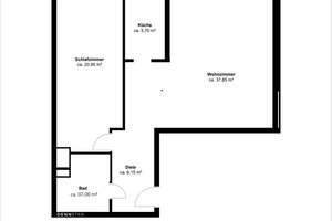 Großzügige Zweizimmerwohnung mit Tiefgaragenstellplatz in ruhiger Lage in Junkersdorf – 50858 Junkersdorf, Köln – Vorschaubild 12