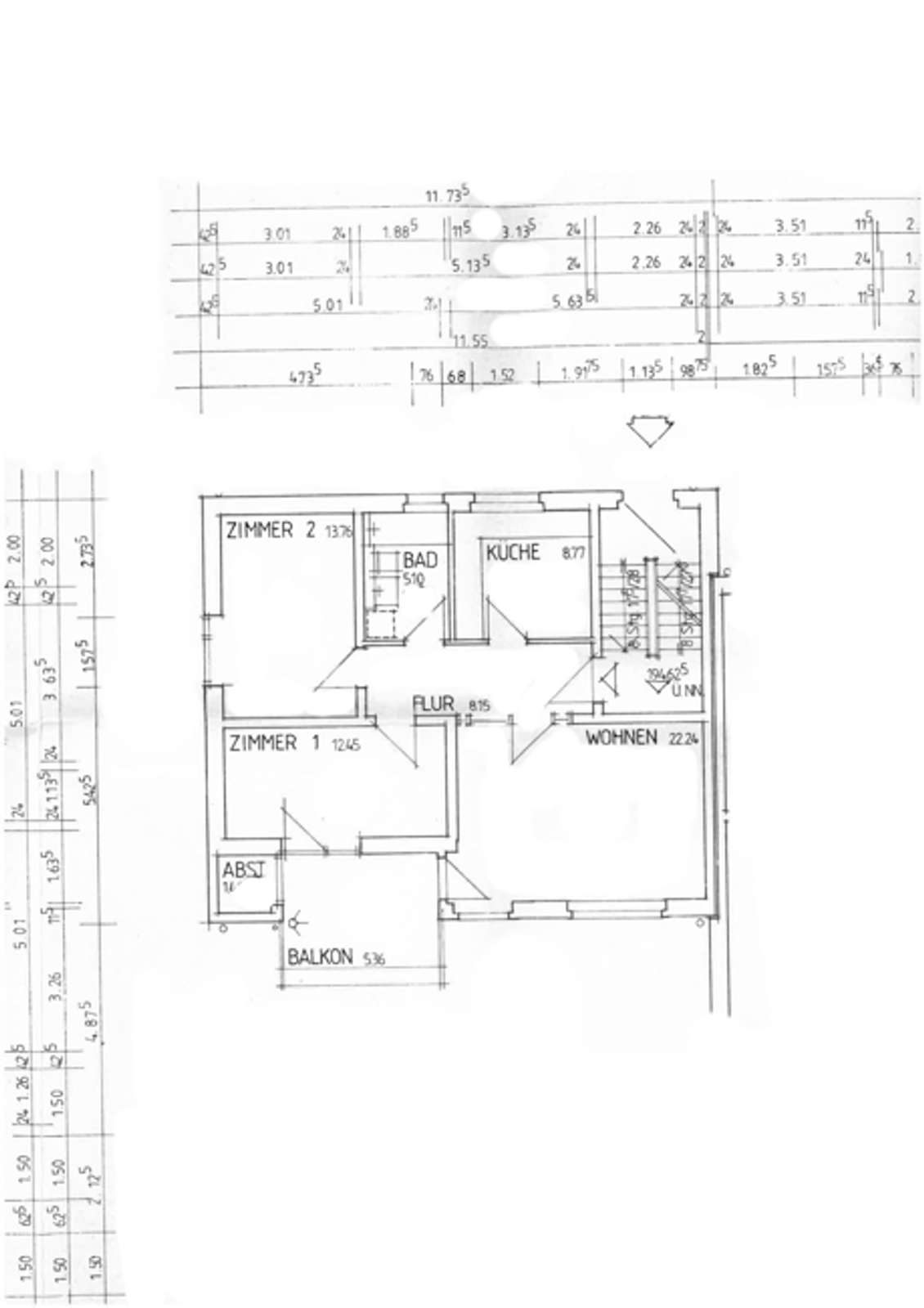 Sonnige 3-Zimmer-Eigentumswohnung mit Balkon und TG-Stellplatz in beliebter Lage von Geismar