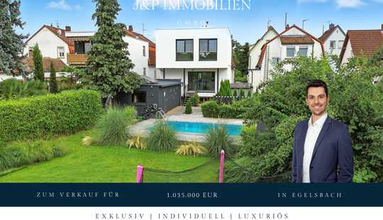 Bild von Luxuriöses EFH mit traumhafter Gartenlandschaft, Doppelgarage & Einliegerbereich