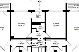 Helle 2-Raum-Wohnung in zentraler Lage!