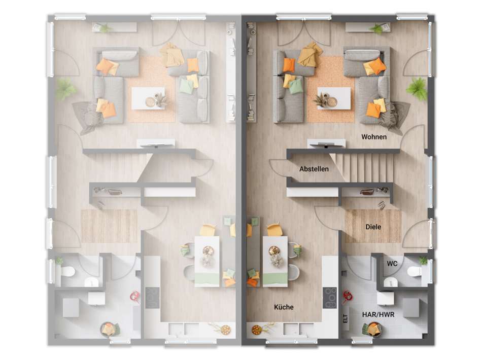 Grundrissbeispiel EG