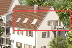 Gemütliche, wertig sanierte 2 ZKB DG  in ruhiger Lage Dillingens inkl. Stellplatz – Die vollständige Adresse der Immobilie erhältst du vom Anbieter., 89407 Dillingen an der Donau – Vorschaubild 13