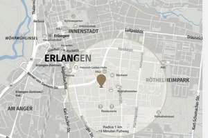 Vollmöbliertes Studentenapartment in Erlangen – modern, zentral, einzugsbereit – Anton-Bruckner-Strasse 1, 91052 Röthelheim, Erlangen – Vorschaubild 23