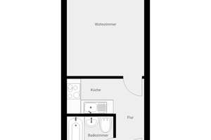 Ganz oben wohnen und Weitblick genießen! Wir renovieren 1-Zimmer-Wohnung! ** AB NOVEMBER **! – Albert-Wolf-Platz 1, 1239 Prohlis-Süd, Dresden – Vorschaubild 8