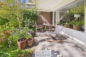 Düsseldorf-Niederkassel: Maisonettewohnung mit Terrasse am Garten & Balkon. Fußläufig vom Rhein!