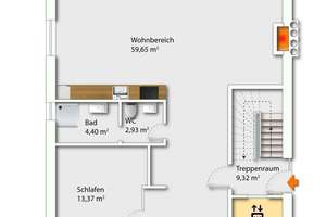 Möbliertes Luxus-Apartment für Singles und Paare! – 65189 Nordost, Wiesbaden – Vorschaubild 13