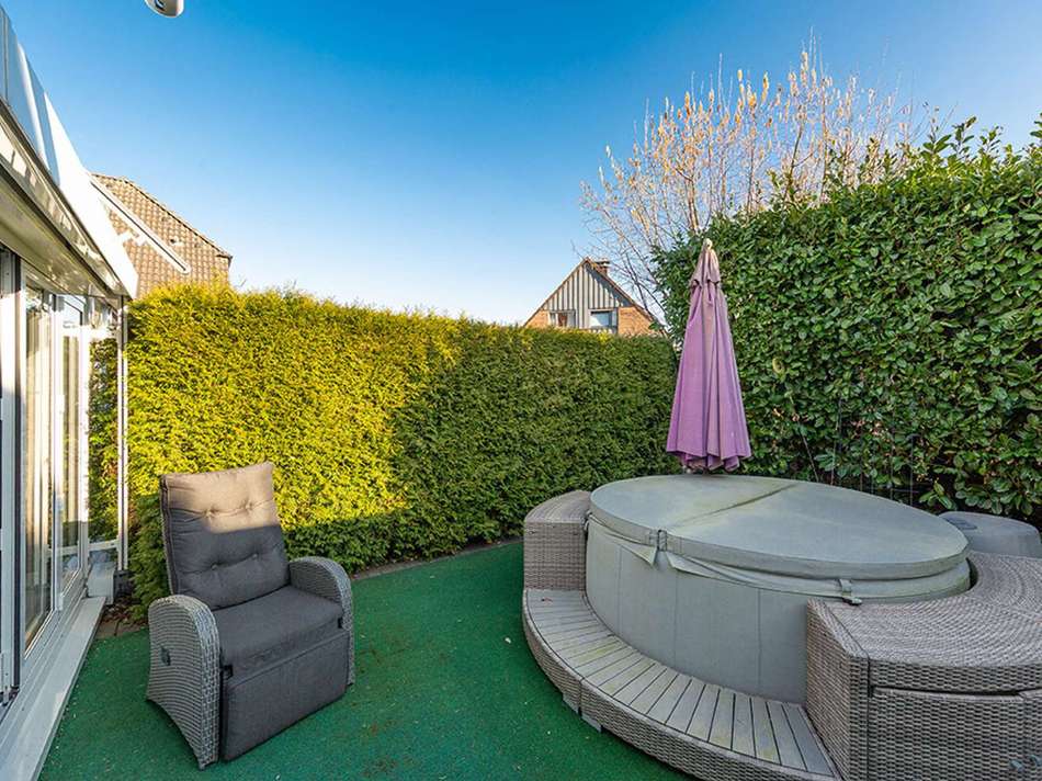 Südlich ausgerichtete Terrasse