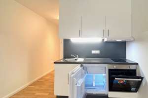 Zweitbezug mit Einbauküche und Balkon: modernes energie-effizientes 1-Zimmer-Appartment – Löwenberger Straße 1, 10315 Friedrichsfelde, Berlin – Vorschaubild 4