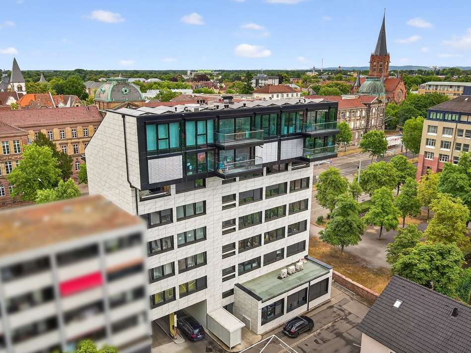 Luftbild Rückfassade