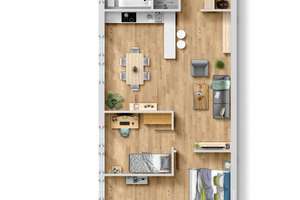 Freistehende 3,5 Zi.-Wohnung in zentraler Lage von Ulm – Die vollständige Adresse der Immobilie erhältst du vom Anbieter., 89073 Mitte, Ulm – Vorschaubild 13