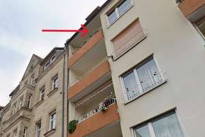 3-Zimmer-Wohnung mit Balkon, Kaminanschluss, Laubengang & Garage + Stellplatz – sofort bezugsfrei