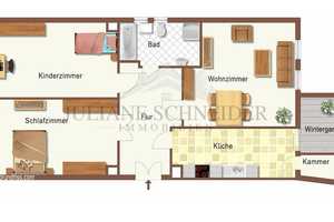 Großzügige 3-Raum-Wohnung mit Tageslichtbad,Wintergarten&Stuckelementen in der beliebten Südvorstadt – Leipzig – Vorschaubild 6