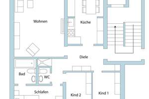Großzügige 5-Zimmer-Eigentumswohnung mit Balkon, Garage und außergewöhnlichem Grundriss – Fontanestraße 3, 33100 Kernstadt, Paderborn – Vorschaubild 11