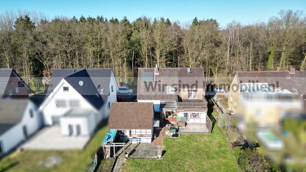 Immobilie in Ostercappeln - Natur PUR - Direkt am Wald! Ideal für Familien! - Bild 1