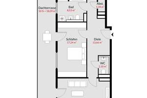 Neuhausen - Hell. Stilvoll. Komfortabel. - Mit Dachterrasse & Weitblick! – Die vollständige Adresse der Immobilie erhältst du vom Anbieter., 80634 Neuhausen, München – Vorschaubild 8