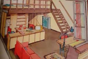 🏢 Charmante 1-Zimmer-Maisonettewohnung in zentraler Lage von Wiesbaden – nur an Studierende – Schulberg 14, 65183 Mitte, Wiesbaden – Vorschaubild 7
