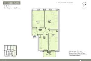 Sanierte Hochparterrewohnung mit 2 Zimmern, moderner Einbauküche und Balkon in Altlindenau – Queckstraße 15, 4177 Altlindenau, Leipzig – Vorschaubild 10