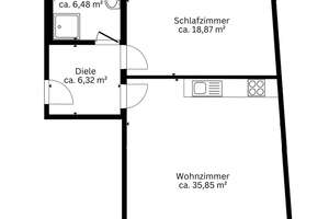 Umfangreich renovierte 2-Zimmer-Wohnung inkl. EBK in zentraler Lage von Mailing – Regensburger Straße 284, 85055 Mailing, Ingolstadt – Vorschaubild 20