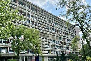 Provisionsfrei:  Helle 2-Zimmer Maisonette im Corbusierhaus, Berlin-Westend – Flatowallee 16, 14055 Westend, Berlin – Vorschaubild 1