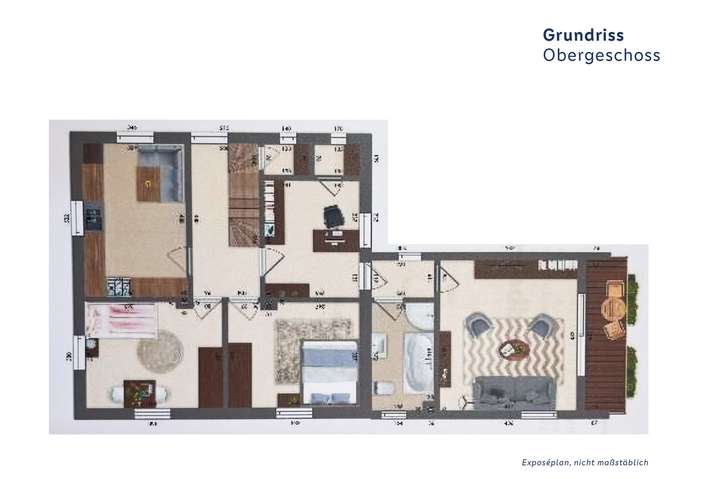 Grundriss 1.Obergeschoss