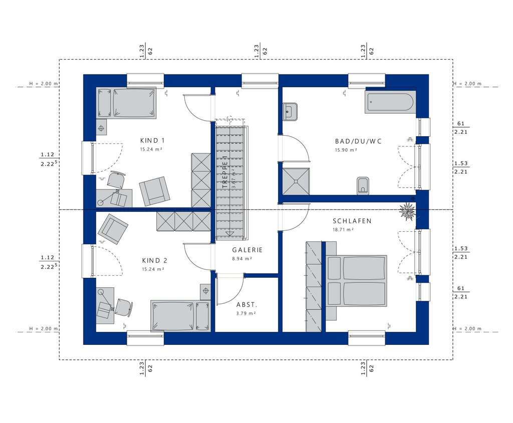 Immobilie in Gädheim - HOLZVERKLEIDETES TRAUMHAUS MIT SATTELDACH UND KELLER - Bild 3