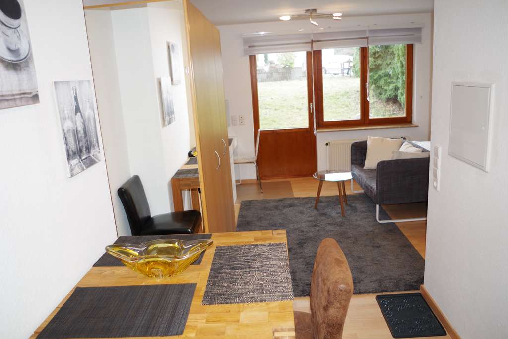 Immobilie in Wolfschlugen - Möbliertes 1-Zimmerappartement mit Garten - Bild 1