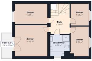 Lehe | Ruhig gelegenes Reihenendhaus mit Südterrasse und Privatsphäre – Die vollständige Adresse der Immobilie erhältst du vom Anbieter., 28359 Lehe, Bremen – Vorschaubild 39