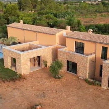 Luxuriöse, neu erbaute Villa mit herrlicher Aussicht in der Nähe von Santa Maria und Palma