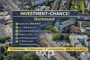 Kapitalanlage Dortmund – 12 Wohnungen + 3 Gewerbe