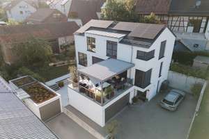 Exklusives, neuwertiges Zweifamilienhaus, 183 m²+ 68 m² in besonders ruhiger Südwest-Aussichtslage. – Die vollständige Adresse der Immobilie erhältst du vom Anbieter., 71364 Winnenden – Vorschaubild 2