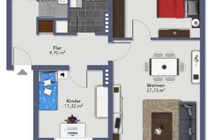 Lichtdurchflutete 3-Zimmer-Eigentumswohnung mit Südwestloggia in Rheinnähe – Die vollständige Adresse der Immobilie erhältst du vom Anbieter., 50999 Sürth, Köln – Vorschaubild 15