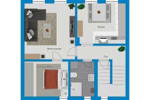 Charmantes Stadthaus in Dölau – Die vollständige Adresse der Immobilie erhältst du vom Anbieter., 6120 Dölau, Halle (Saale) – Vorschaubild 4