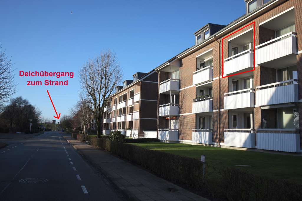 Immobilie in Büsum - Büsum/Strand: Sonnige 2-Zi-Whg mit Loggia - Bild 2