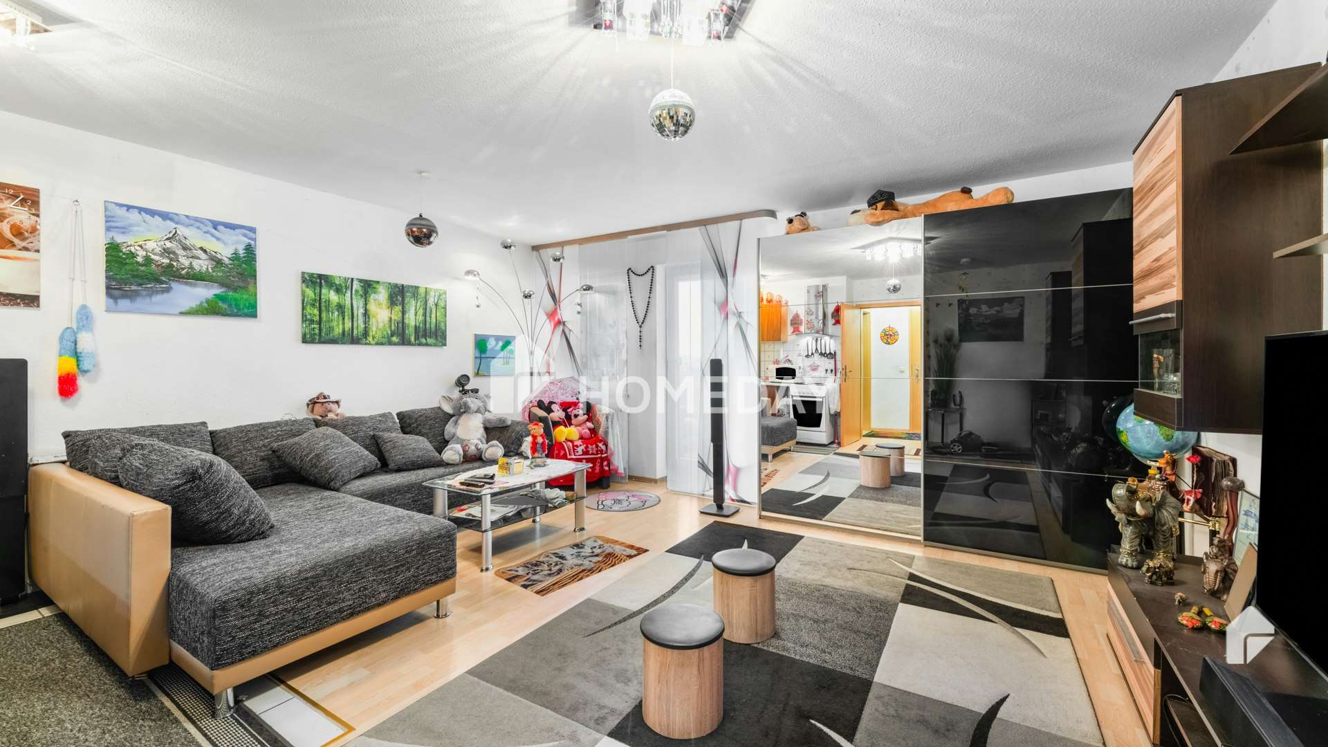 Immobilie in Langenargen - Charmante und vermietete 1-Zimmer-Wohnung mit Loggia und Tiefgaragenstellplatz - Bild 1