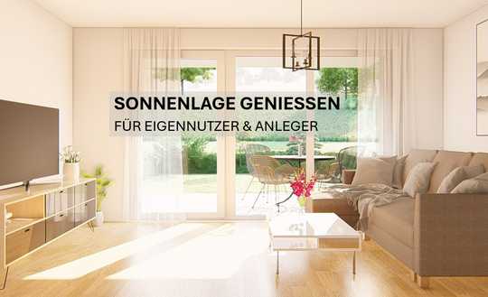 2,5-Zimmer mit Südgarten - Neubau in Ortsrandlage