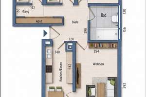 Exklusive 4-Zimmer-Wohnung in Bogenhausen –  | Balkon & Parkblick | großzügig geschnitten – Die vollständige Adresse der Immobilie erhältst du vom Anbieter., 81927 Johanneskirchen, München – Vorschaubild 18
