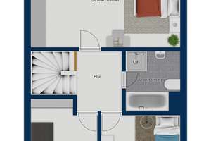 Schicke Doppelhaushälfte in Wolfenbüttel mit kuscheligem Garten, Garage und Keller – Am Kälberanger 4b, 38302 Wolfenbüttel – Vorschaubild 19