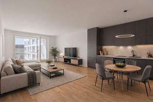 Großzügige, modern geschnittene 5-Zimmer-Wohnung mit Loggia, 2 Bädern & TG (BJ 2015)