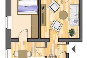 Demnächst frei! 2-Zimmer-Wohnung in Gelsenkirchen Horst – 45899 Horst, Gelsenkirchen – Vorschaubild 2