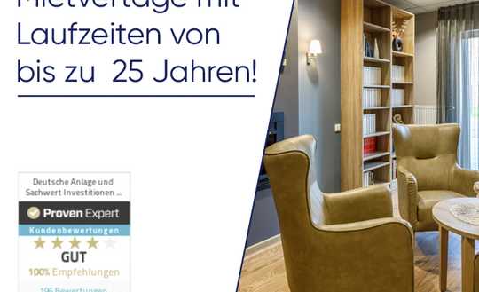 Ihre eigene Pflegeimmobilie! Sichern Sie sich Ihren Platz wenn es drauf ankommt! 