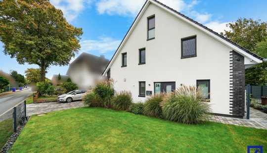 Bild von Energieeffizienter Neubau mit großem Garten und Terrasse