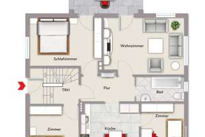 Dreifamilienhaus im beliebten Bielefelder Osten – Die vollständige Adresse der Immobilie erhältst du vom Anbieter., 33607 Mitte, Bielefeld – Vorschaubild 3